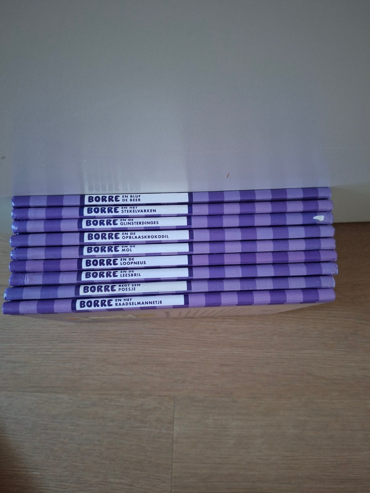 Borre boeken set - 9 delen, Ophalen of Verzenden, Zo goed als nieuw, 3 tot 4 jaar