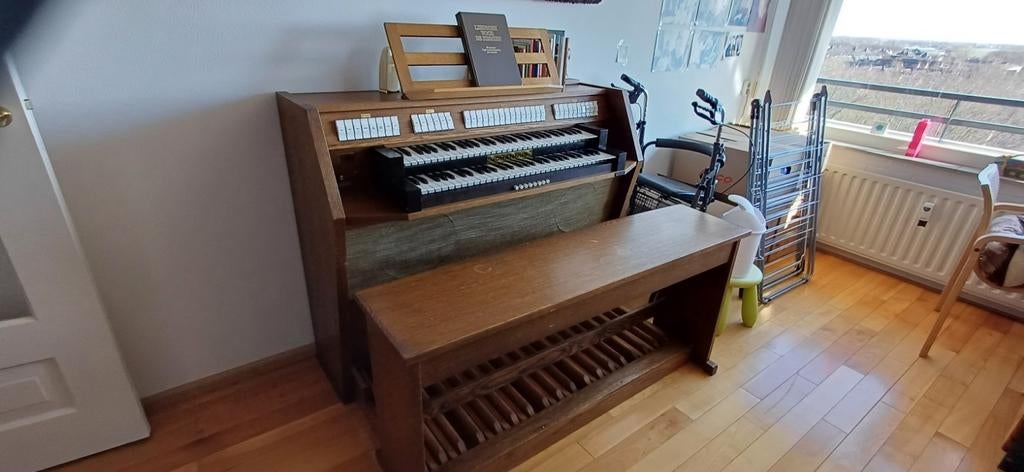 Johannus Opus 6 Orgel met 2 klavieren en pedaal, Muziek en Instrumenten, Ophalen of Verzenden, Gebruikt, 2 klavieren, Orgel