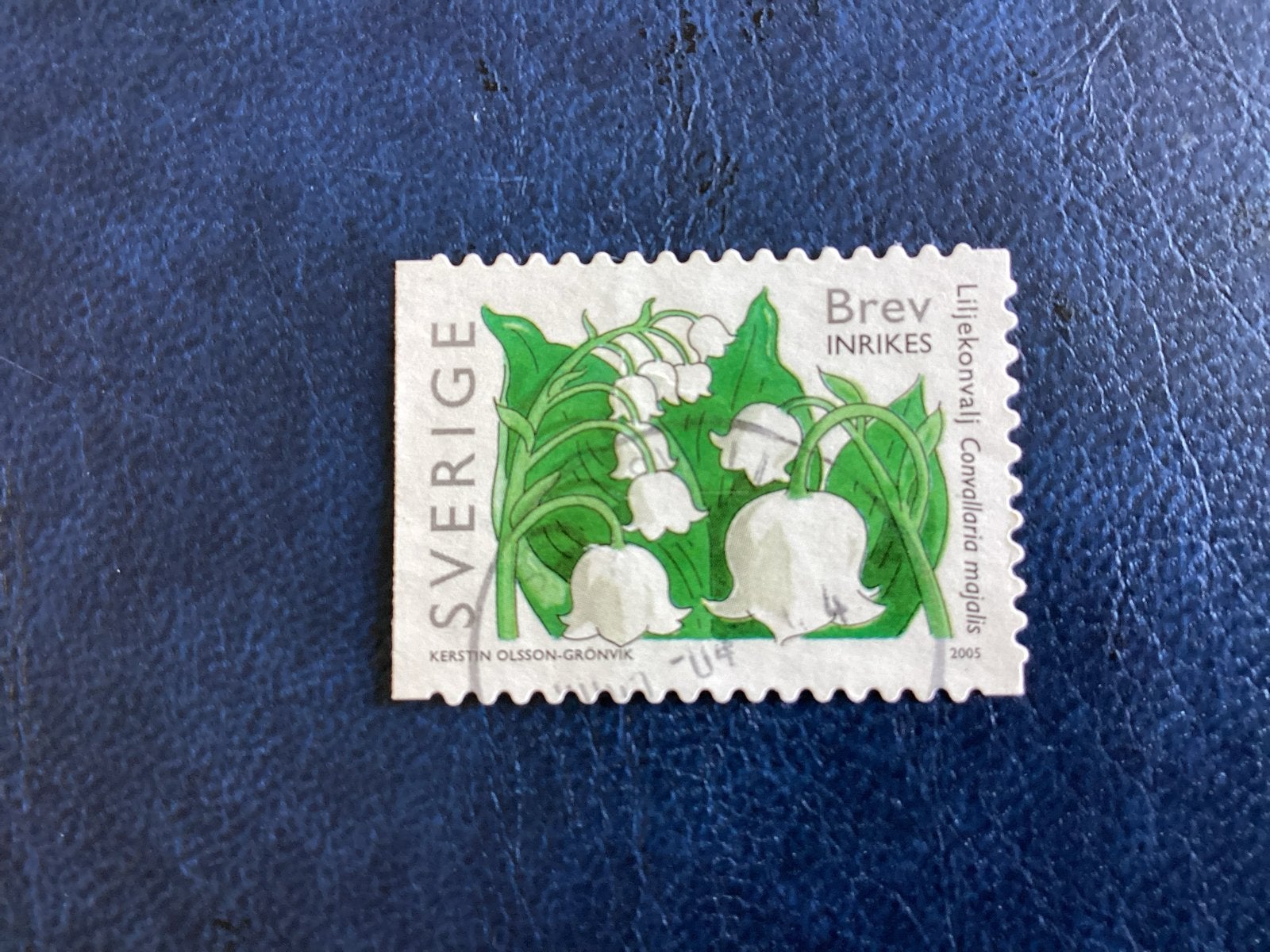 Zweden 2005 - Mi.2459-Lelietje-van-dalen, Verzenden, Zweden, Gestempeld
