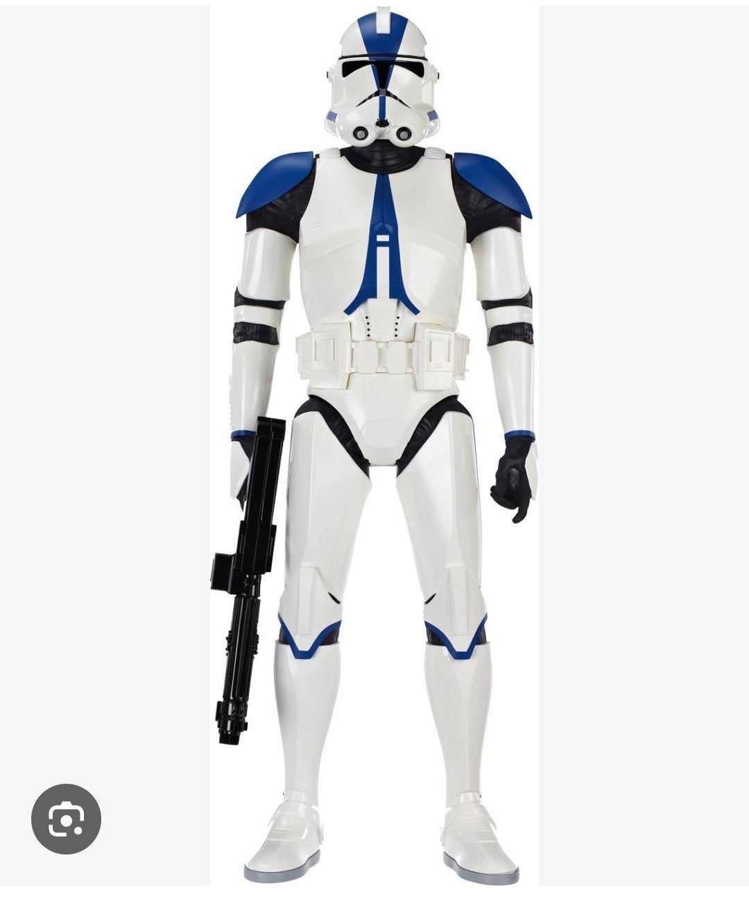 Star Wars 501st troopper Jakks Pacific 80 cm, Ophalen of Verzenden, Zo goed als nieuw, Actiefiguurtje