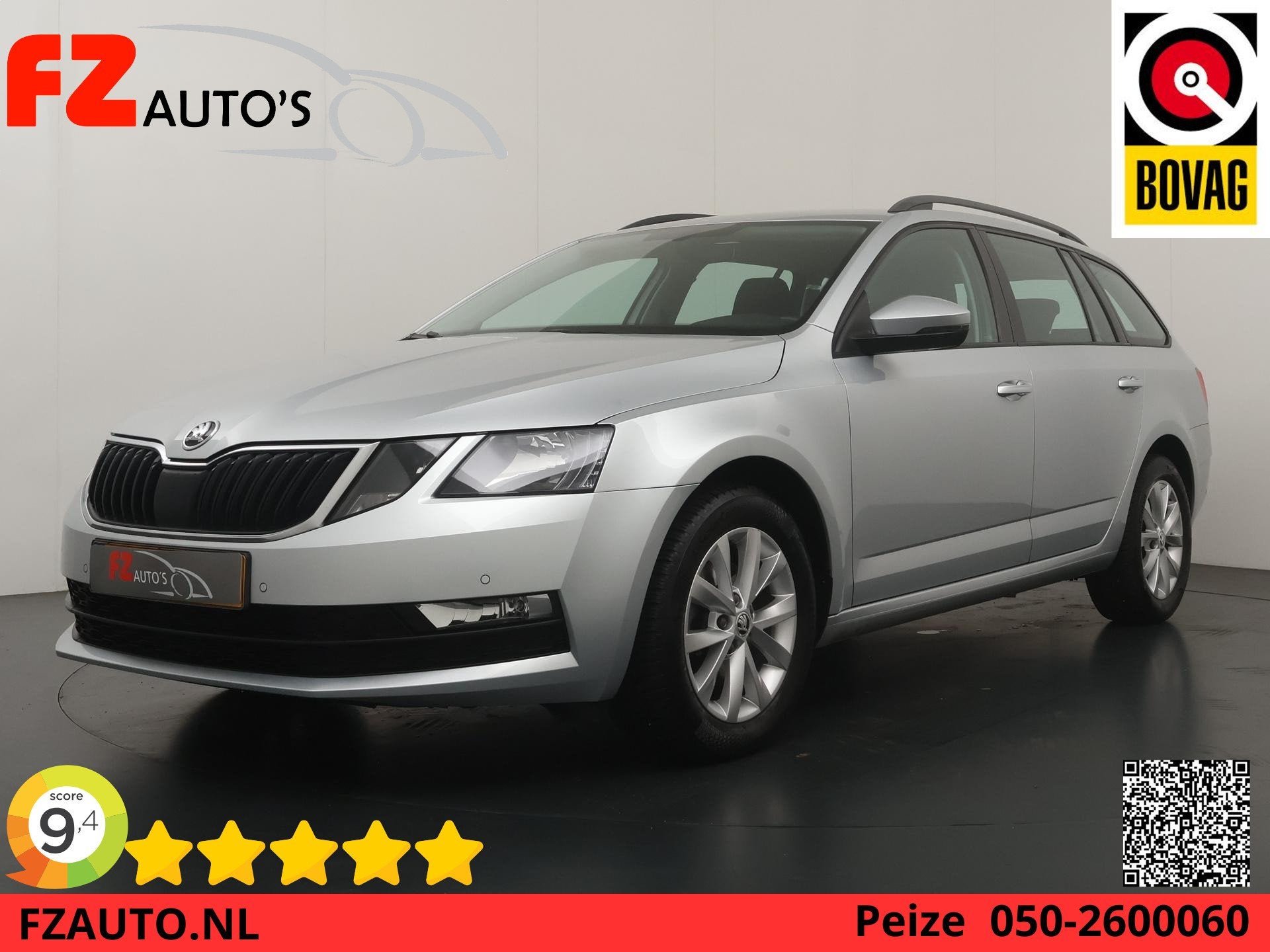 Skoda Octavia Combi 1.5 TSI Greentech Ambition Business - Na, Auto's, Stof, Gebruikt, 150 pk, 1192 kg