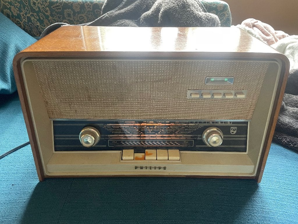 Philips radio vintage, Ophalen, Zo goed als nieuw, Radio