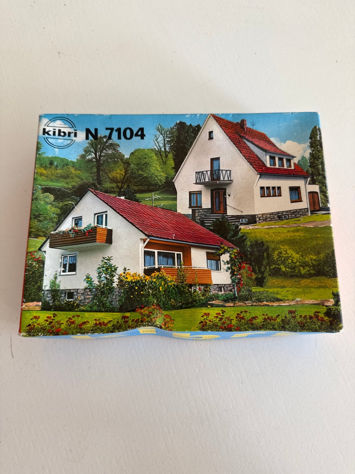 Kibri N-7104 Huisjes Bouwpakket N-spoor, Ophalen of Verzenden, Nieuw, Brug, Tunnel of Gebouw, Overige merken