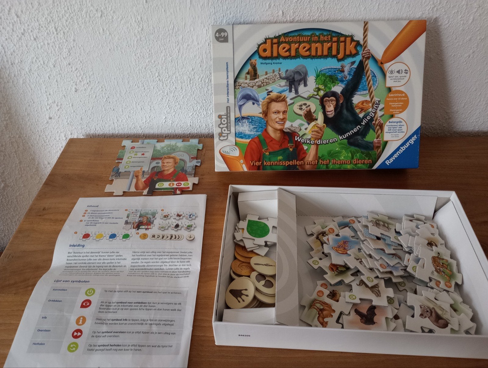 Tiptoi Avontuur in het Dierenrijk Ravensburger, Ophalen, Gebruikt
