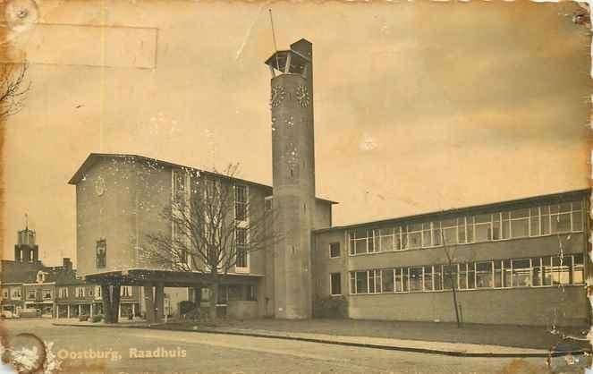 301-359-019 Oostburg Raadhuis, Verzenden, Voor 1920, Zeeland