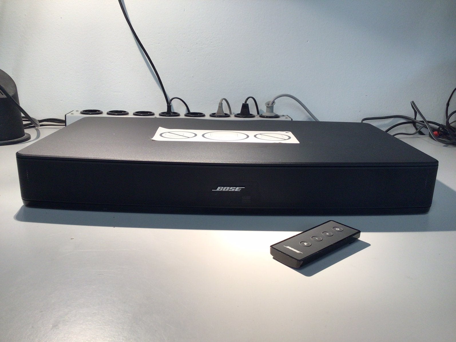 Bose solo tv sound compleet met A/B, Overige typen, Ophalen of Verzenden, Zo goed als nieuw, 60 tot 120 watt