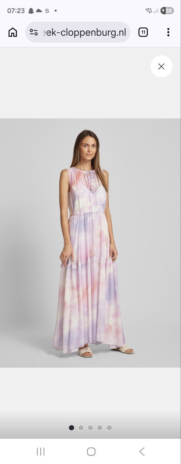 Mooie Boss jurk met losse onderjurk, maat 38/40, Kleding | Dames, Jurken, Maat 38/40 (M), Meerkleurig, Ophalen of Verzenden, Zo goed als nieuw