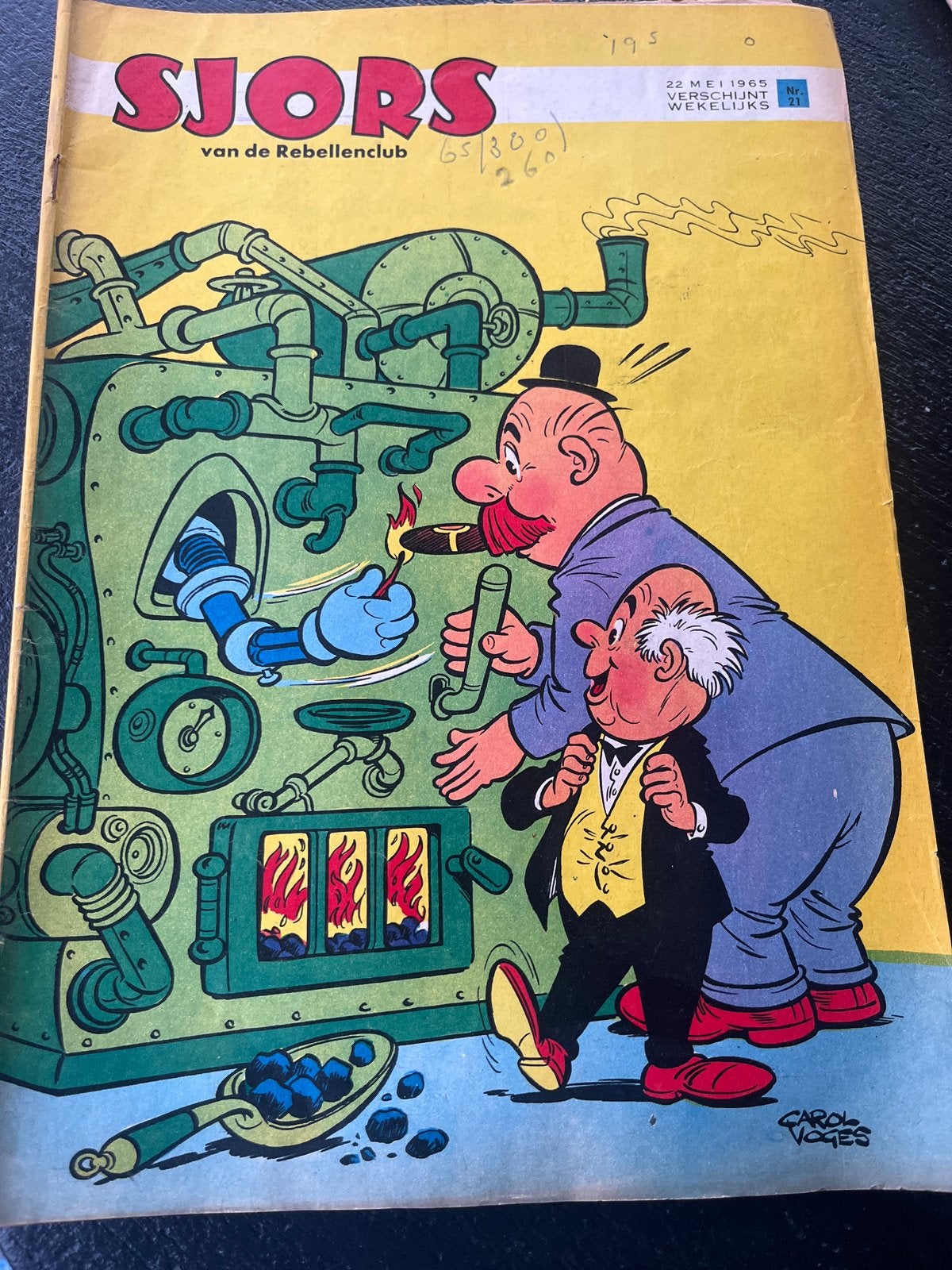 Sjors van de Rebellenclub - Nummer 21 (1959), Ophalen of Verzenden, Gelezen, Overige typen