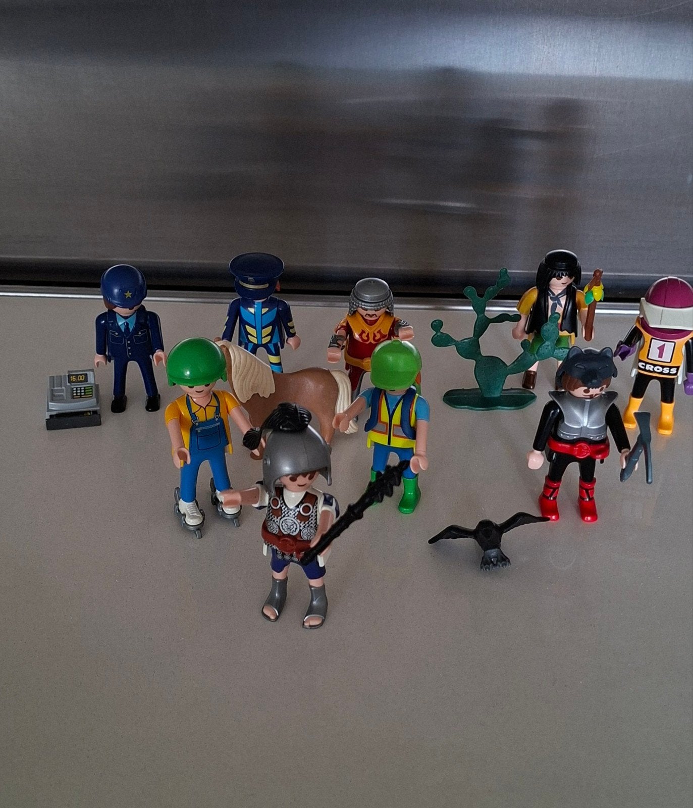 Playmobil Figuren met Accessoires, Ophalen of Verzenden, Zo goed als nieuw, Losse onderdelen, Figuren