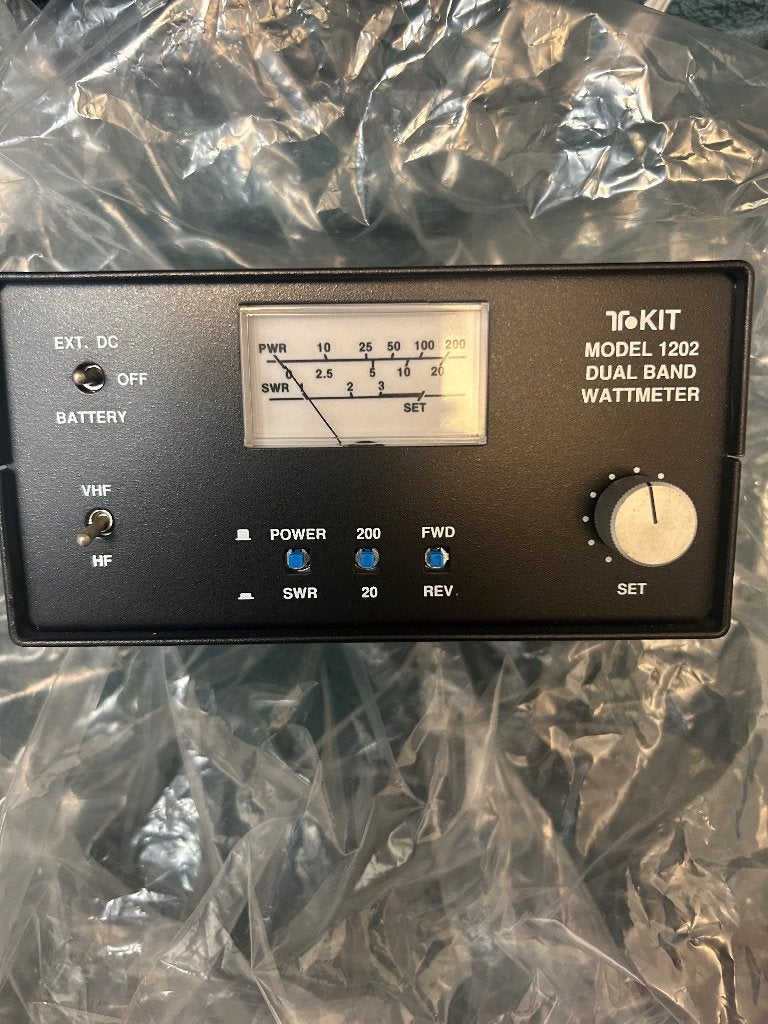 Swr meter hf vhf, Telecommunicatie, Ophalen of Verzenden, Zo goed als nieuw, Zender en Ontvanger