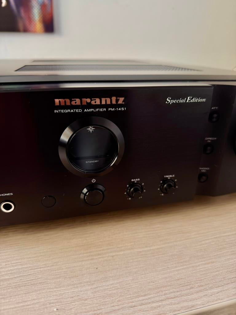 Marantz PM-14S1 Special Edition, Zo goed als nieuw, 120 watt of meer, Stereo, Ophalen