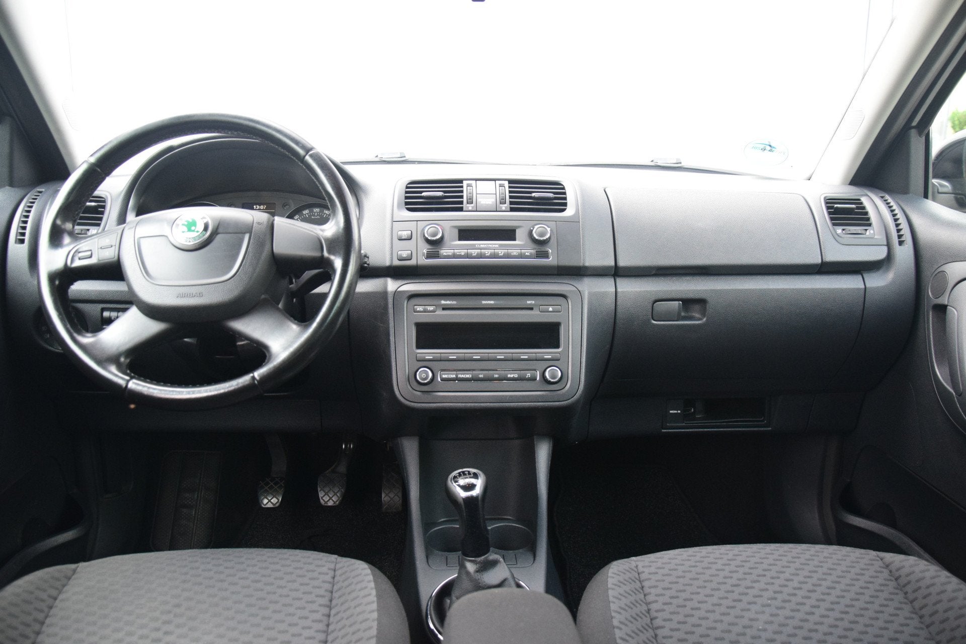 Skoda Fabia Combi 1.2 TDI Greenline Priv/Glass Ecc Cruise Pd, Auto's, Voorwielaandrijving, Euro 5, Zwart, 1199 cc