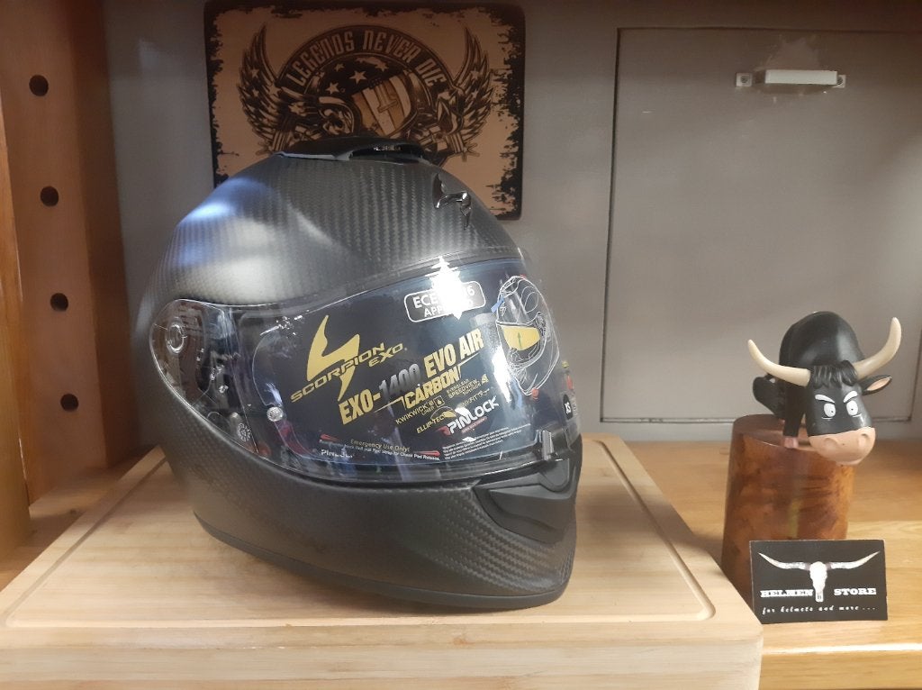 scorpion helm XS scorpion exo 1400 evo air carbon helm XS, XS, Pascalstraat 6 1704 RD Heerhugowaard, Ophalen of Verzenden, Integraalhelm