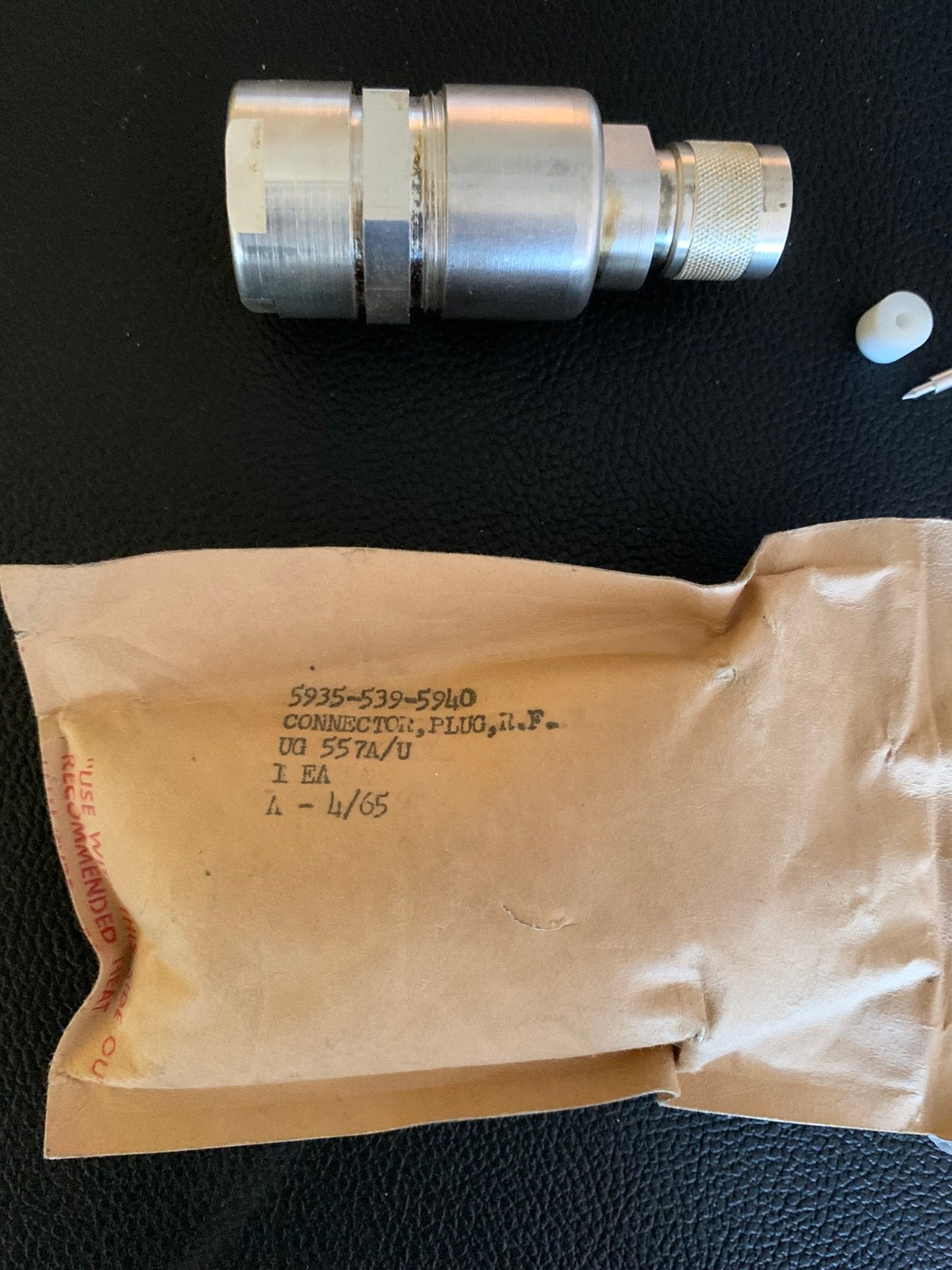 Grote coax N connectors., Ophalen of Verzenden, Zo goed als nieuw