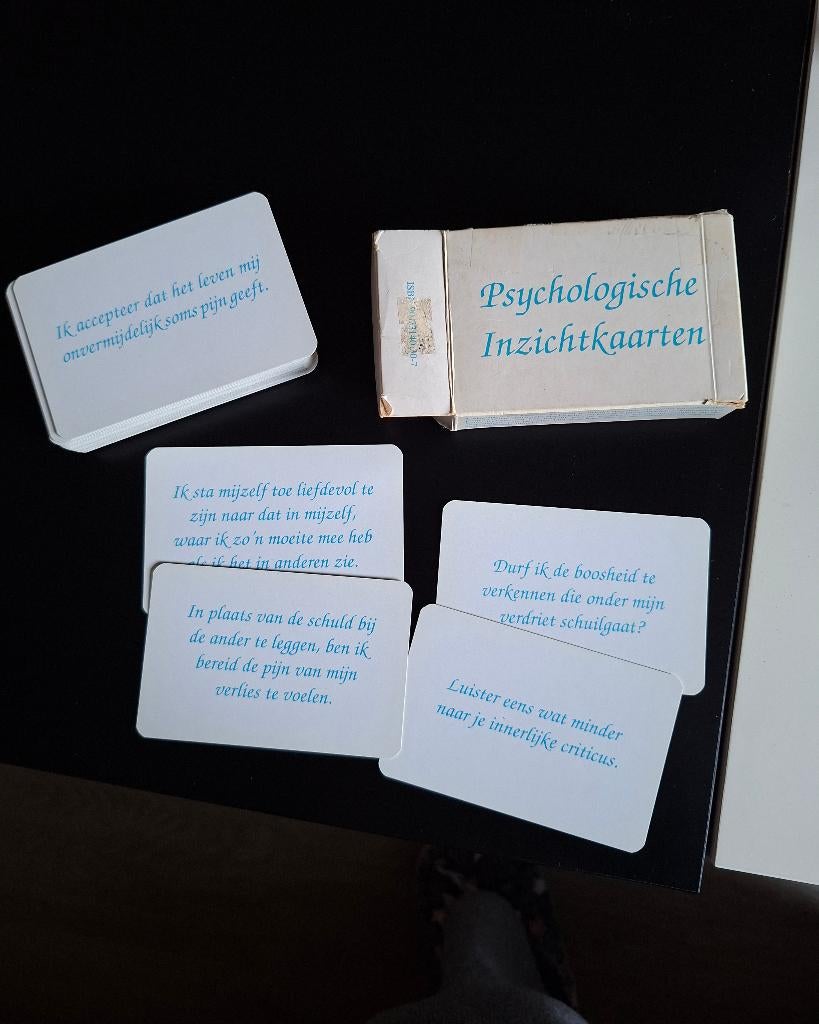 Psychologische inzichtkaarten, Ophalen of Verzenden, Gelezen, Spiritualiteit algemeen, Achtergrond en Informatie