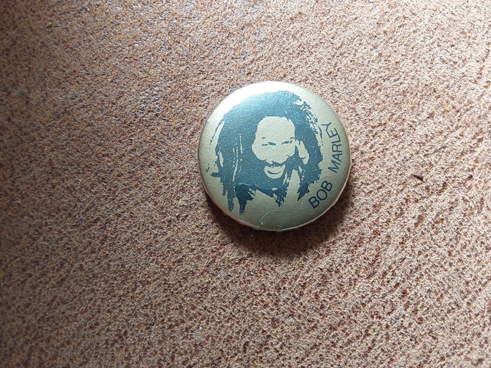Bob Marley button, Ophalen of Verzenden