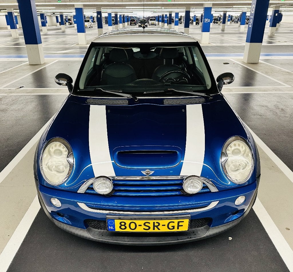 Mini 1.6 16V Cooper S 2006 72650km NAP 2de eigenaar, Auto's, Mini, Voorwielaandrijving, 4 cilinders, Leder en Stof, Origineel Nederlands
