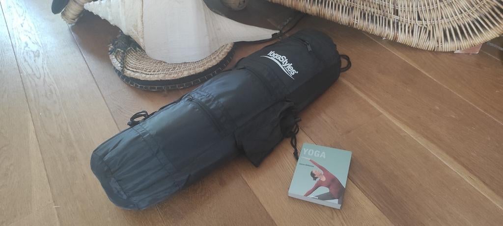 Yogaset: Yogamat, handdoek en tas van YogaStyles, Sport en Fitness, Yoga en Pilates, Ophalen of Verzenden, Zo goed als nieuw, Yogamat