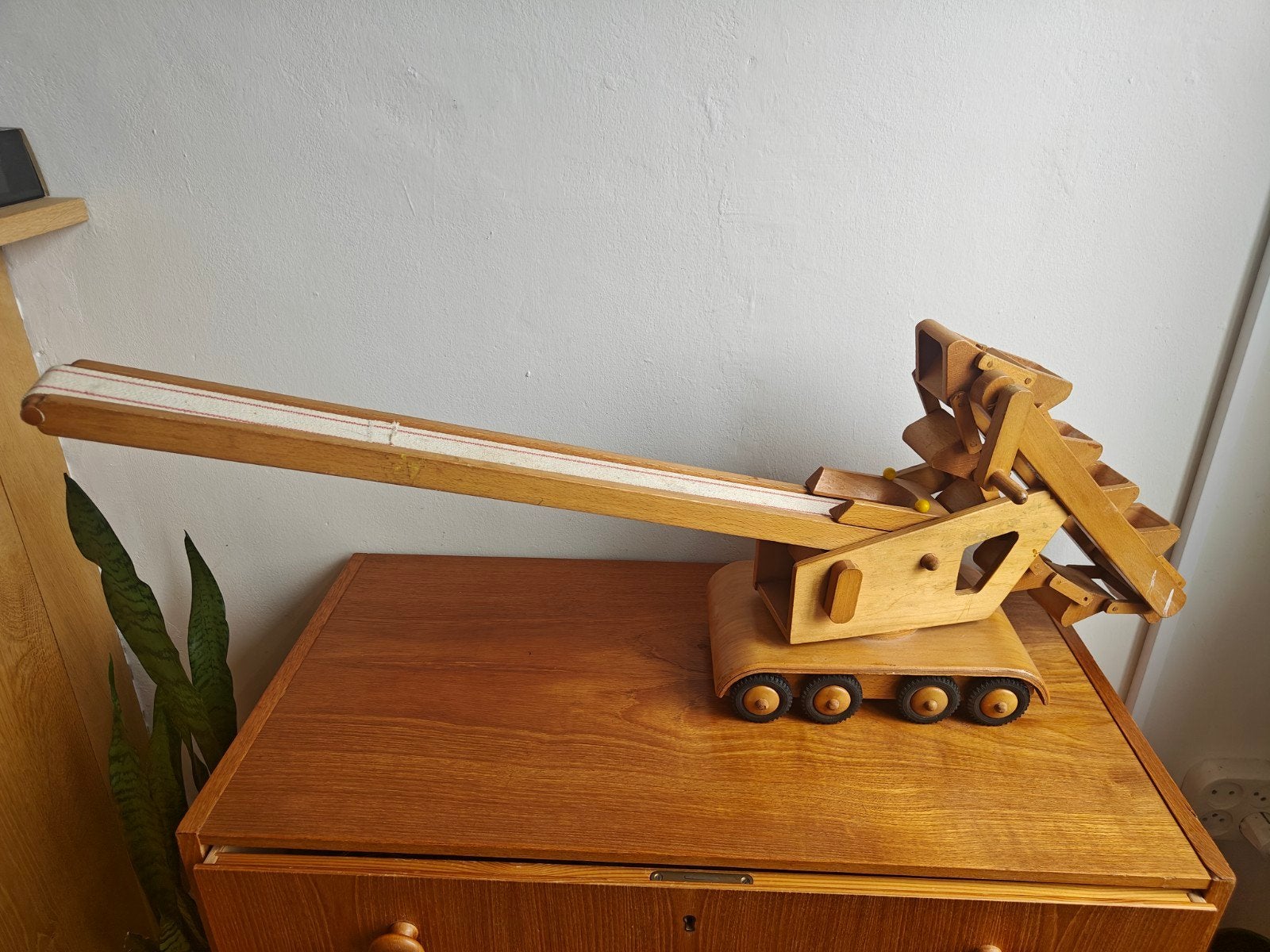 houten speelgoed, Ophalen, Gebruikt