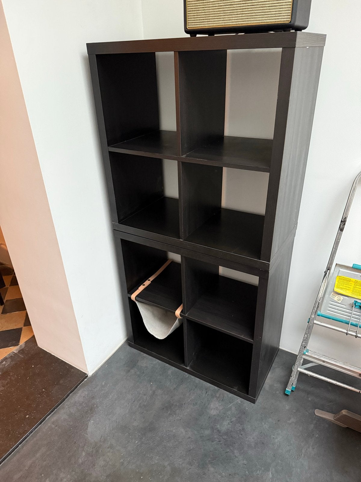 2 x Ikea Kallax kast 4 vakken, Ophalen, Met plank(en), Gebruikt, 100 tot 150 cm