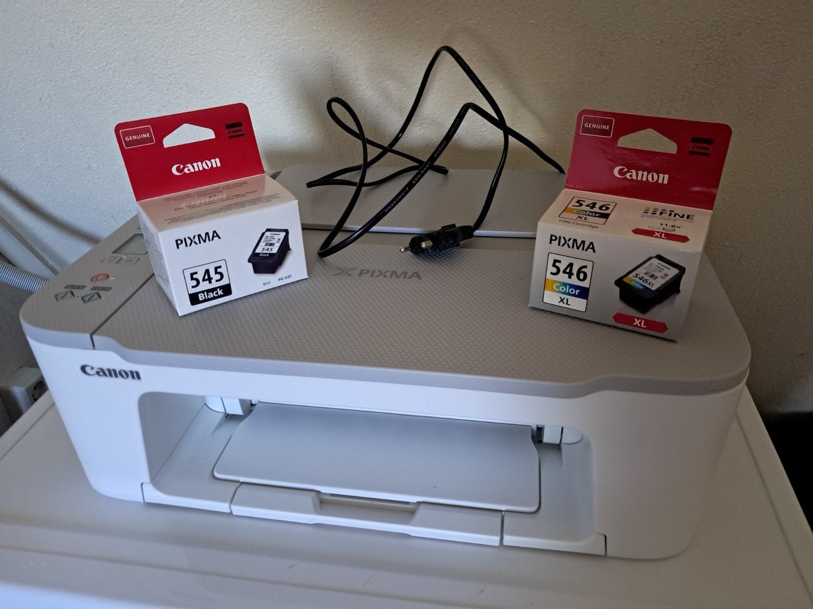 Canon Pixma TS3451 printer, Kleur printen, Gebruikt, Inkjetprinter, All-in-one