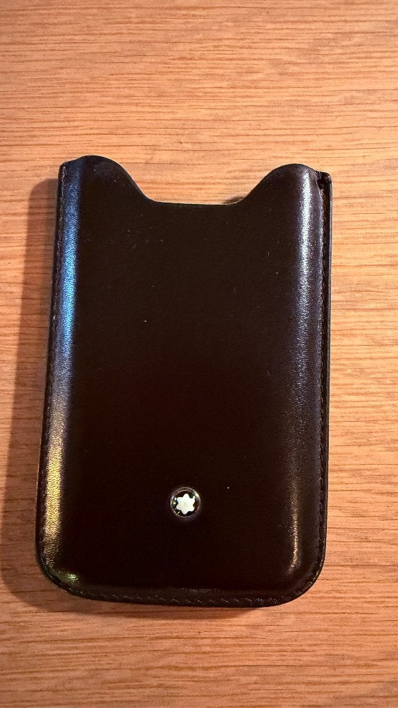 Montblanc Meisterstück insteekhoes (sleeve) voor de iPhone., Verzamelen, Verzenden, Zo goed als nieuw, Overige typen, Mont Blanc