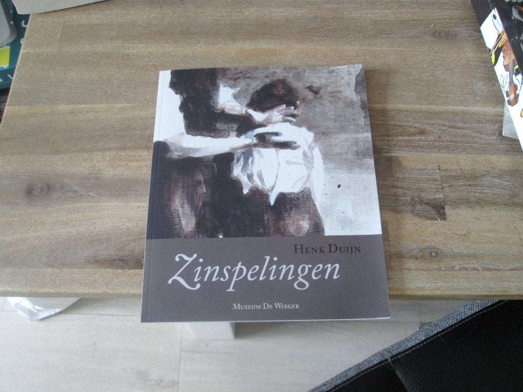 Henk Duijn - Zinspelingen - Museum De Wieger, Ophalen of Verzenden, Zo goed als nieuw, Henk Duijn, Overige onderwerpen
