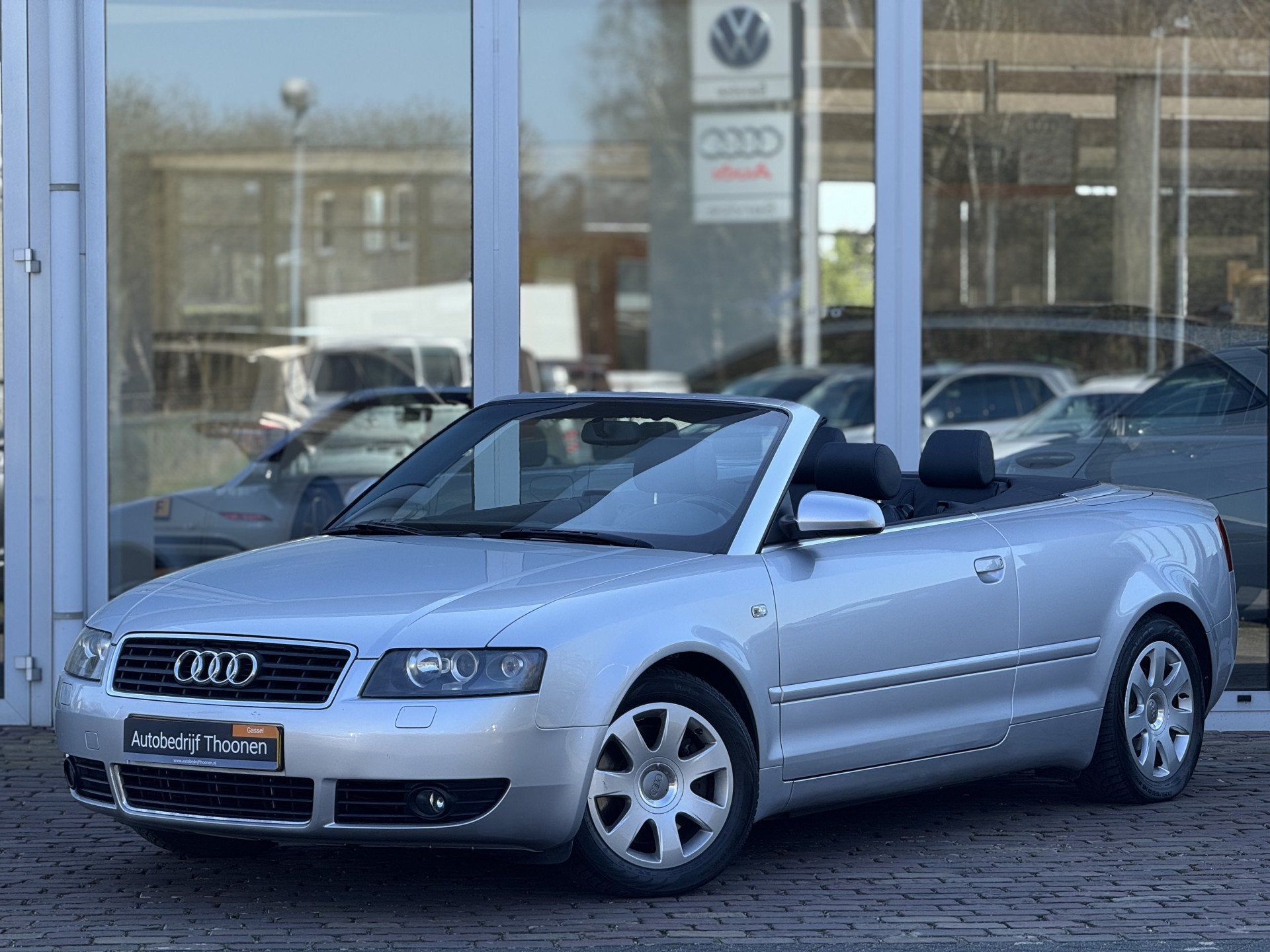 Audi A4 Cabriolet 3.0 V6 | BTW auto | Youngtimer | Bose | Le, Gebruikt, 1595 kg, Cabriolet, 4 stoelen