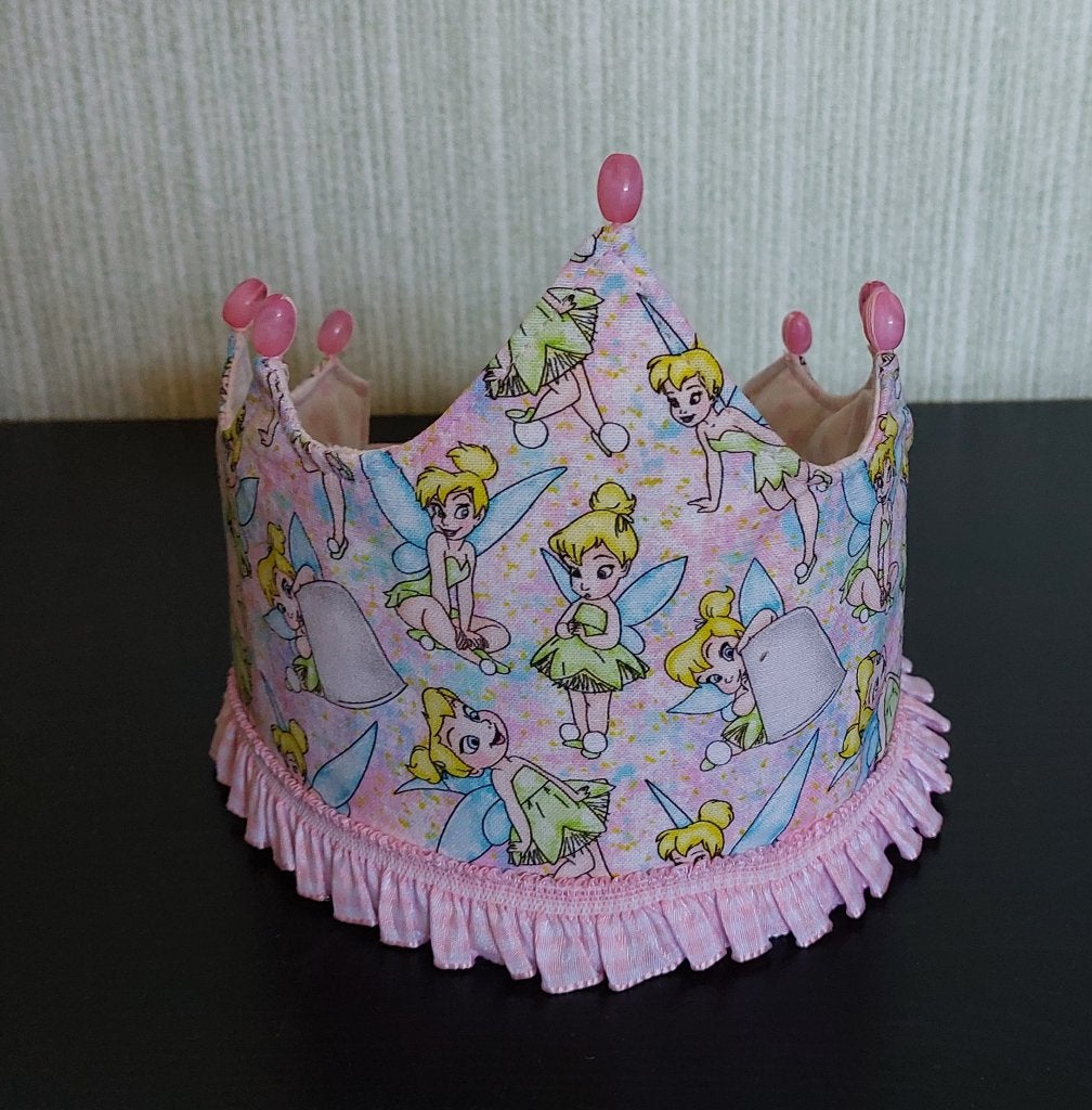 nieuw- Tinkerbell verjaardagskroon, Hobby en Vrije tijd, Ophalen of Verzenden, Nieuw, Verjaardag