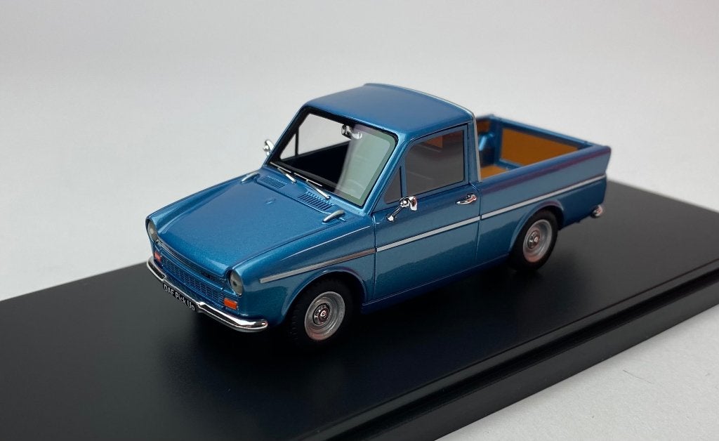 Lagamo 1:43 Daf 33 Pick Up V2 - 1970 blauw metallic, Overige merken, -, Nieuw, Ophalen of Verzenden