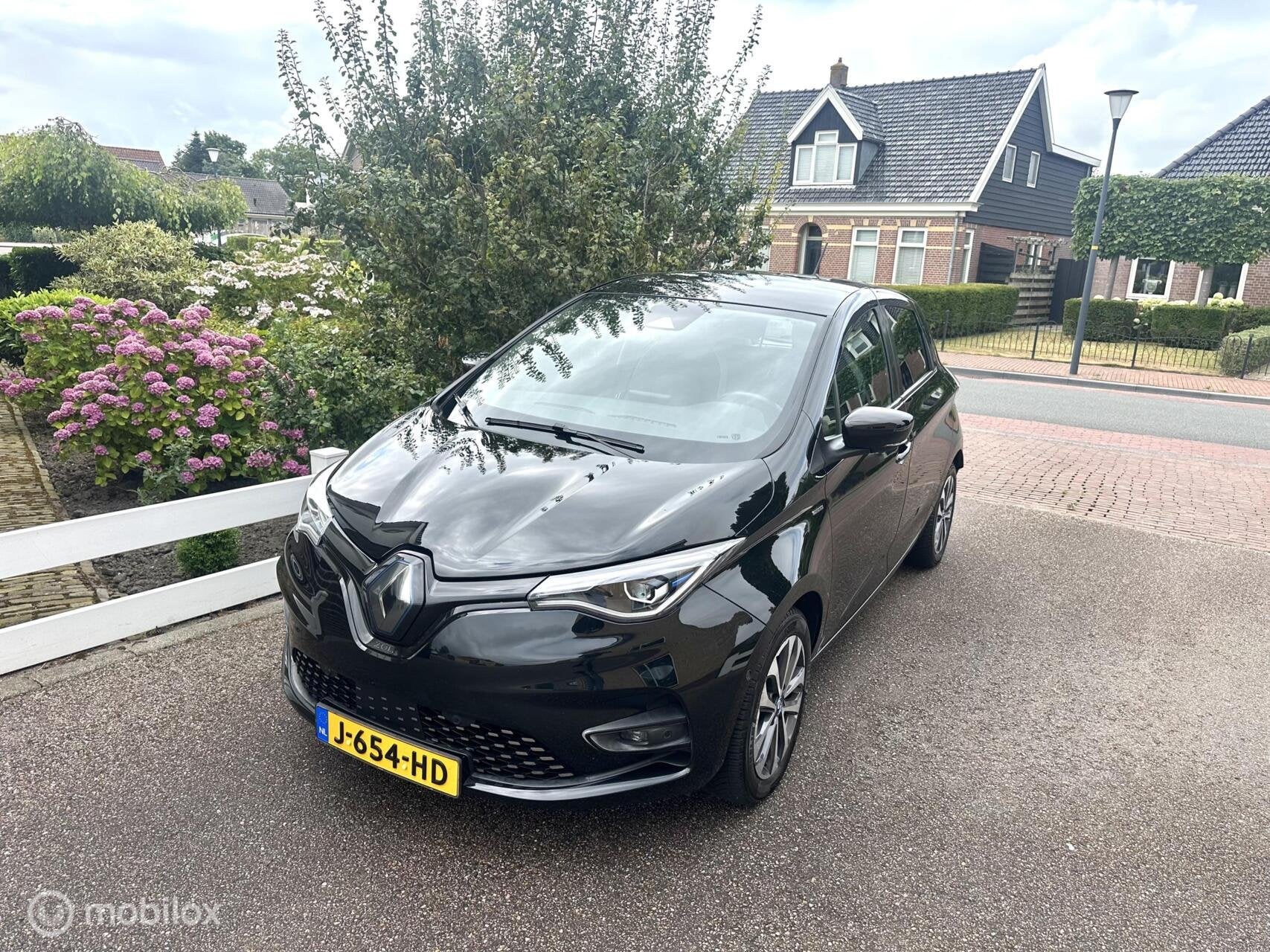 Renault Zoe R135 Edition One 52 kWh KOOPACCU WARMTEPOMP CAME, 136 pk, Gebruikt, Zwart, Met garantie (alle)