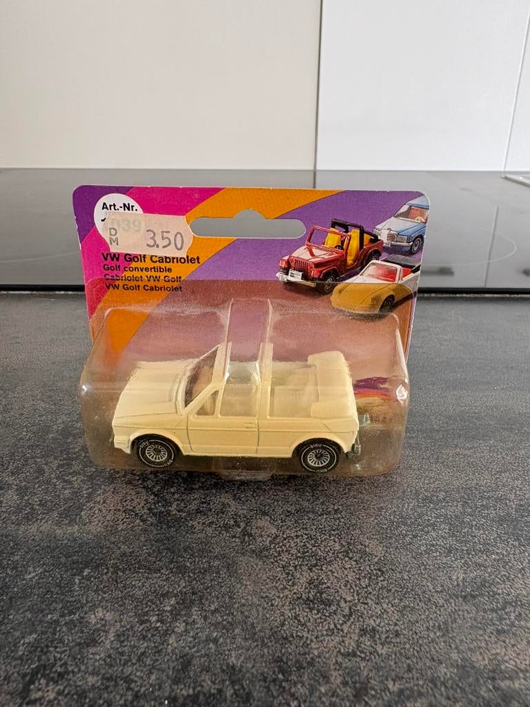 Siku VW Golf Cabriolet, Ophalen of Verzenden, Nieuw, Auto, SIKU