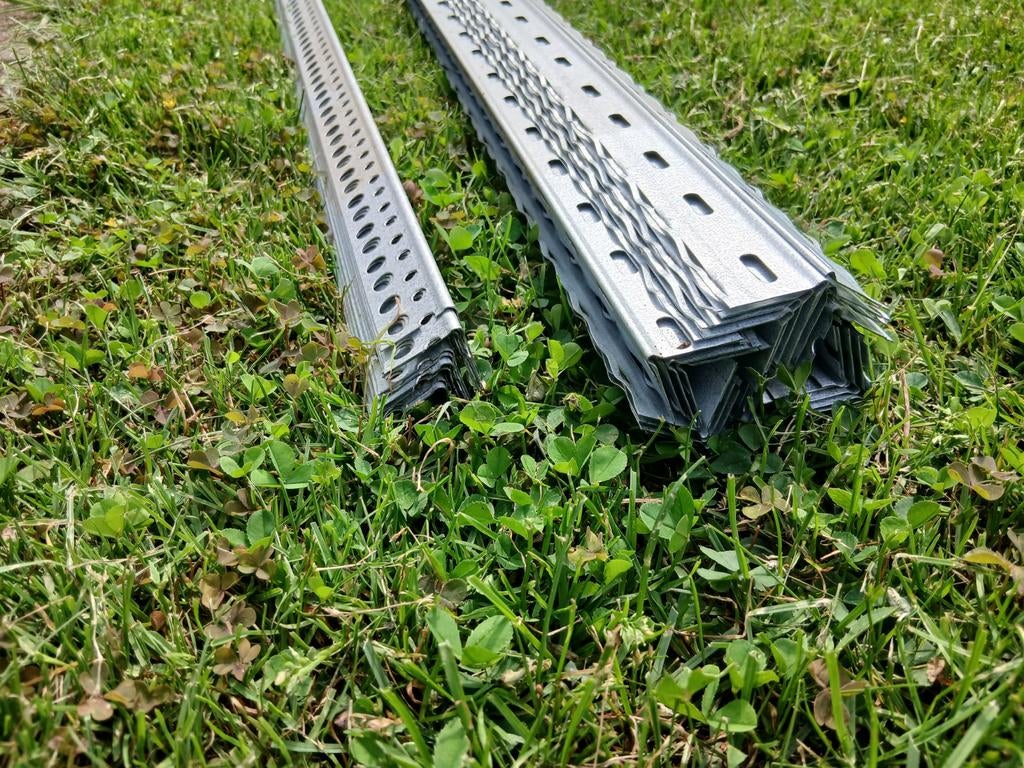 40 hoekprofielen hoekbeschermers stukadoor, Ophalen, Nieuw, 250 mm of meer