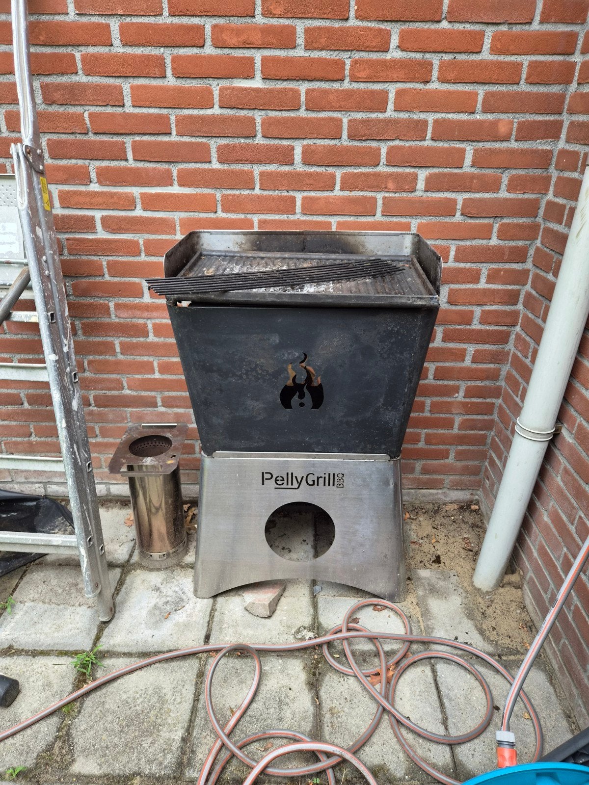 PellyGrill BBQ - Gebruikte pelletbarbecue, Ophalen, Gebruikt, PellyGrill