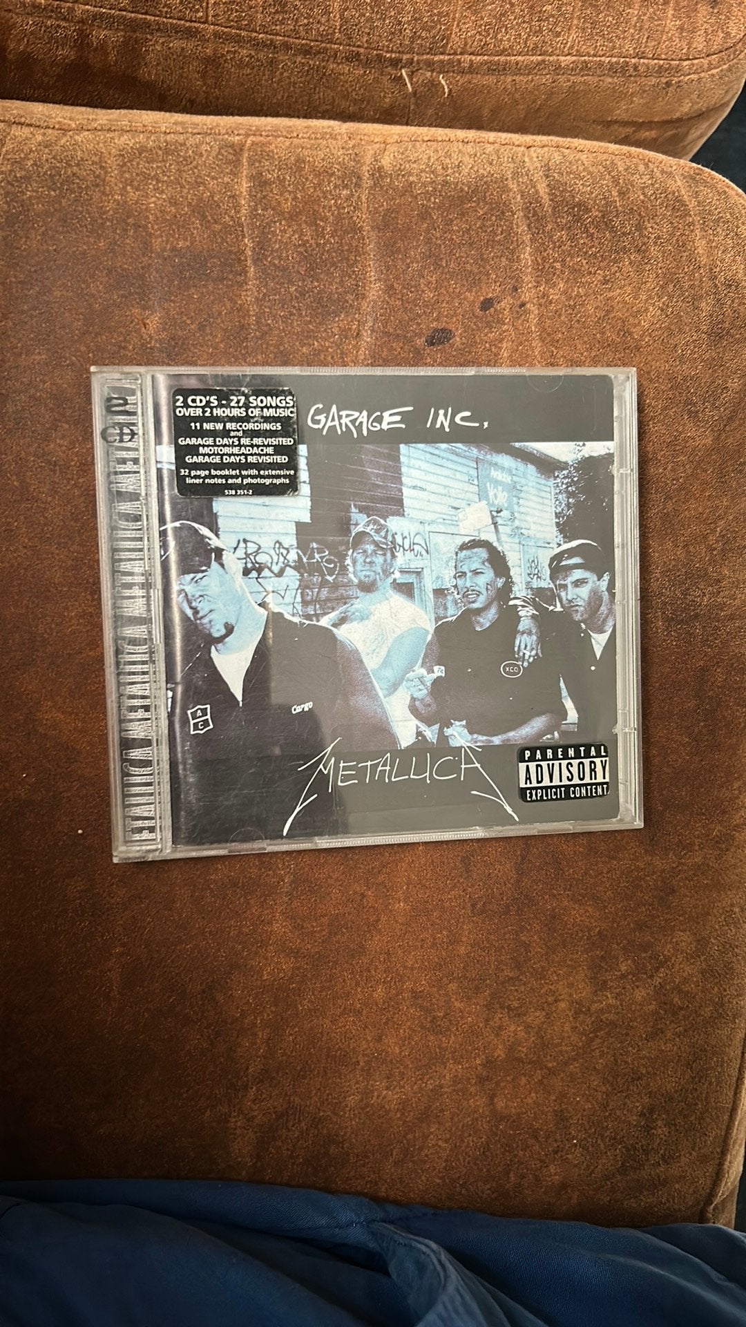 Metallica - garage inc., Ophalen of Verzenden, Zo goed als nieuw