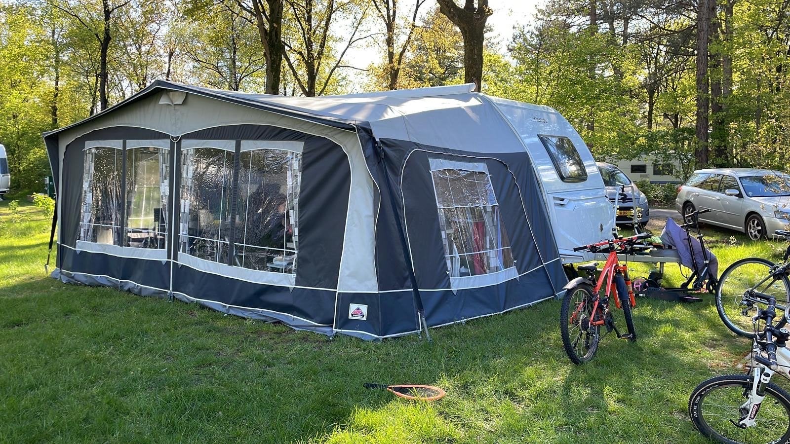Dorema Garda XL voortent maat 14/SF (975-1000 cm), Caravans en Kamperen, Ophalen, Gebruikt, Dorema