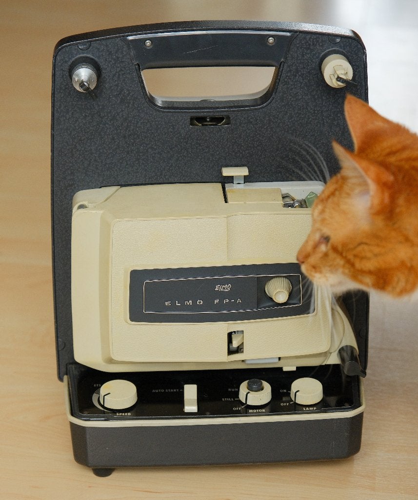 Filmprojector 8mm / Super 8. Elmo model FP-A 1965, Ophalen, 1960 tot 1980, Projector