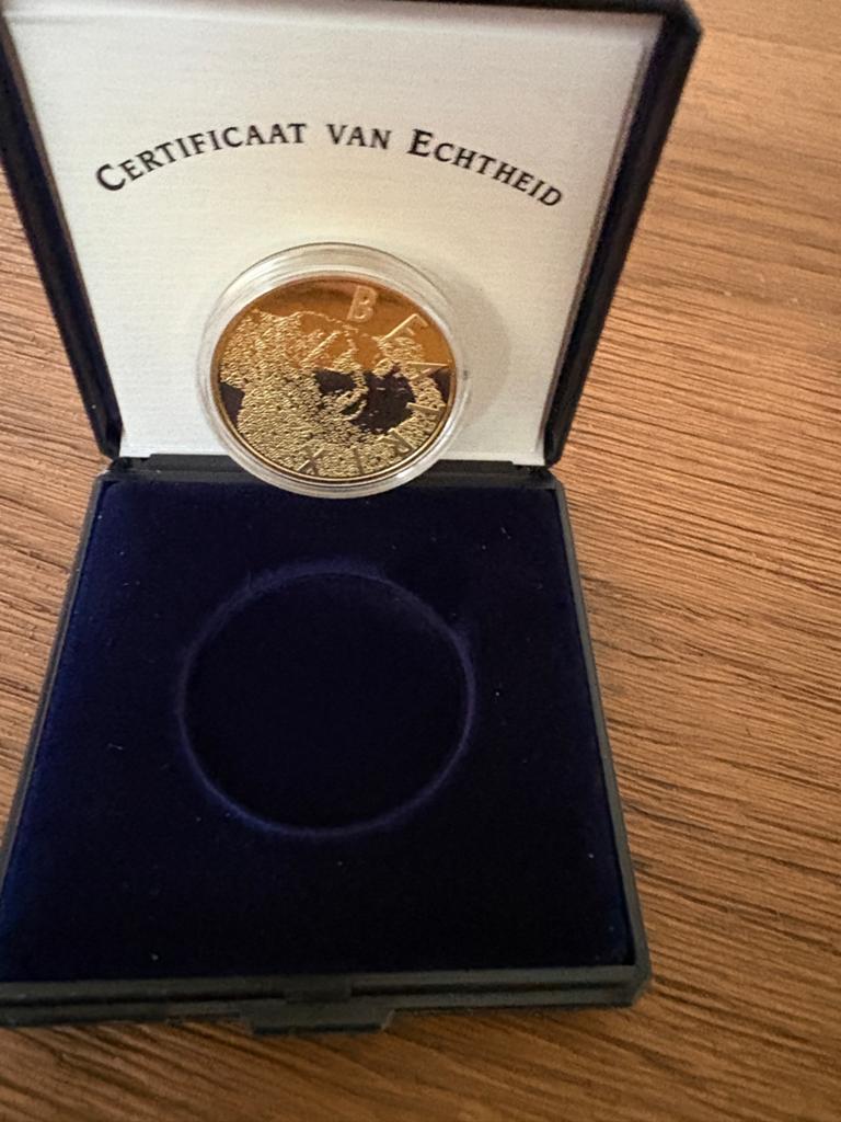 Gouden 5 Euro Herdenkingsmunt Koningin Beatrix 2005, Ophalen, Koningin Beatrix, Euro's, Goud