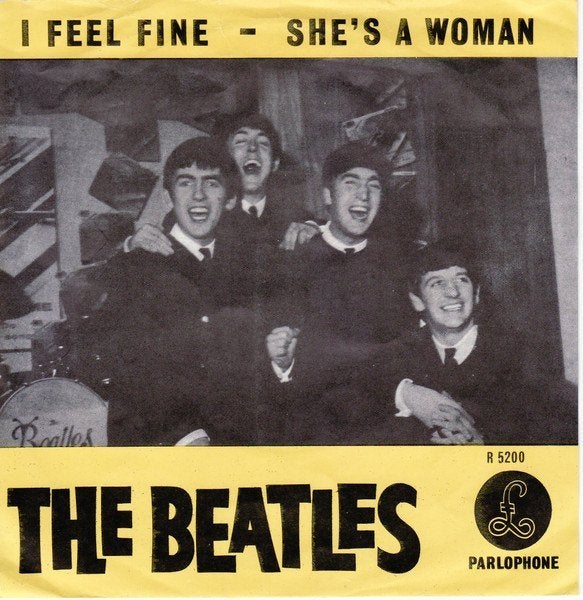 NEDERLANDSE SINGLE The Beatles I Feel Fine MCCARTNEY LENNON, Verzenden, 7 inch, Zo goed als nieuw, Pop