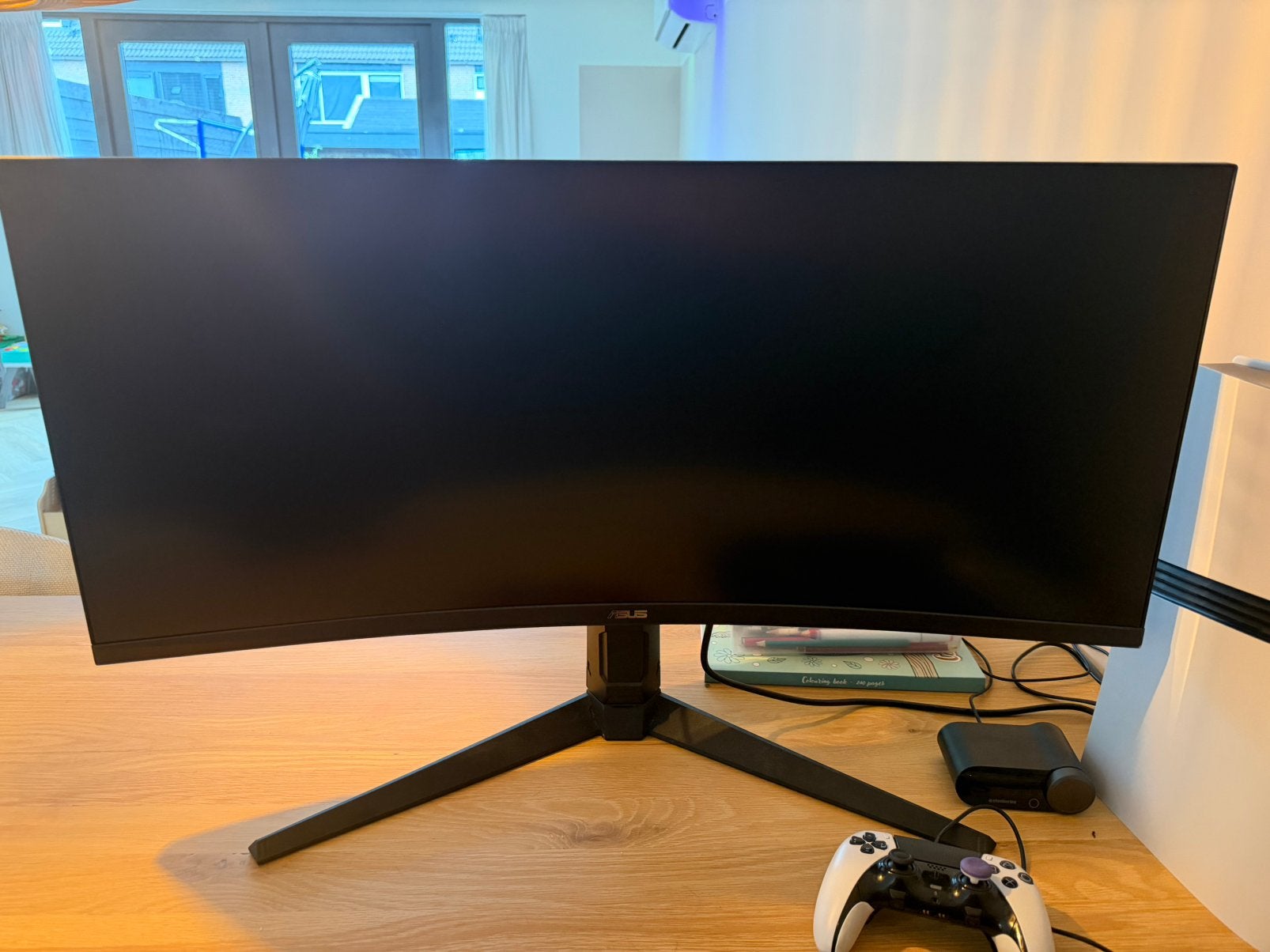 Asus tuf gaming 34inch, Computers en Software, Monitoren, IPS, Curved, Zo goed als nieuw, Ophalen