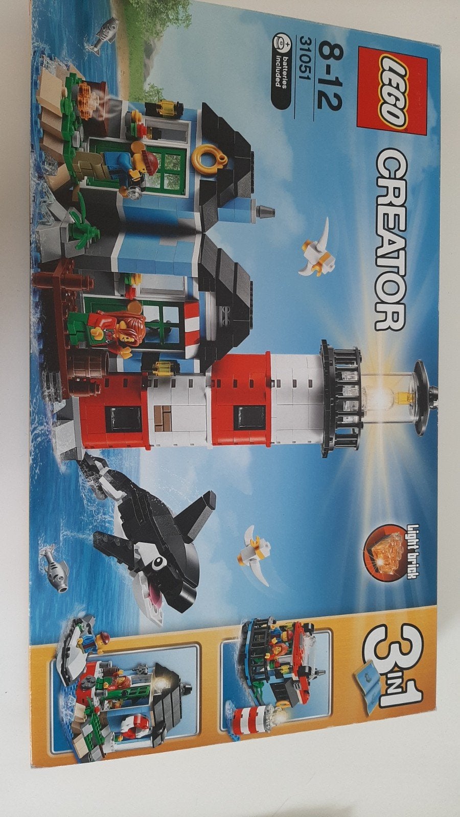 LEGO Creator 31051 Vuurtoren 3-in-1 set, Ophalen of Verzenden, Zo goed als nieuw, Overige merken