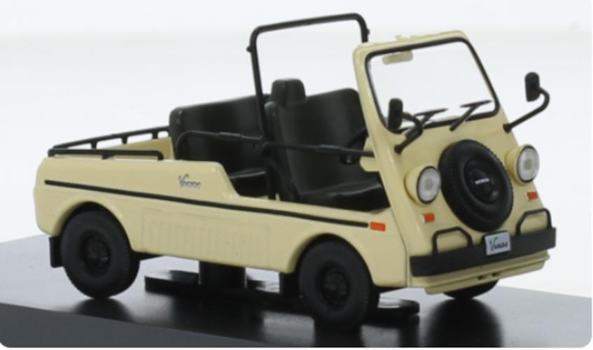 Honda Vamos 1971 Beige Modelauto 1/43 First:43 Nieuw, Overige merken, First:43, First:43, Auto