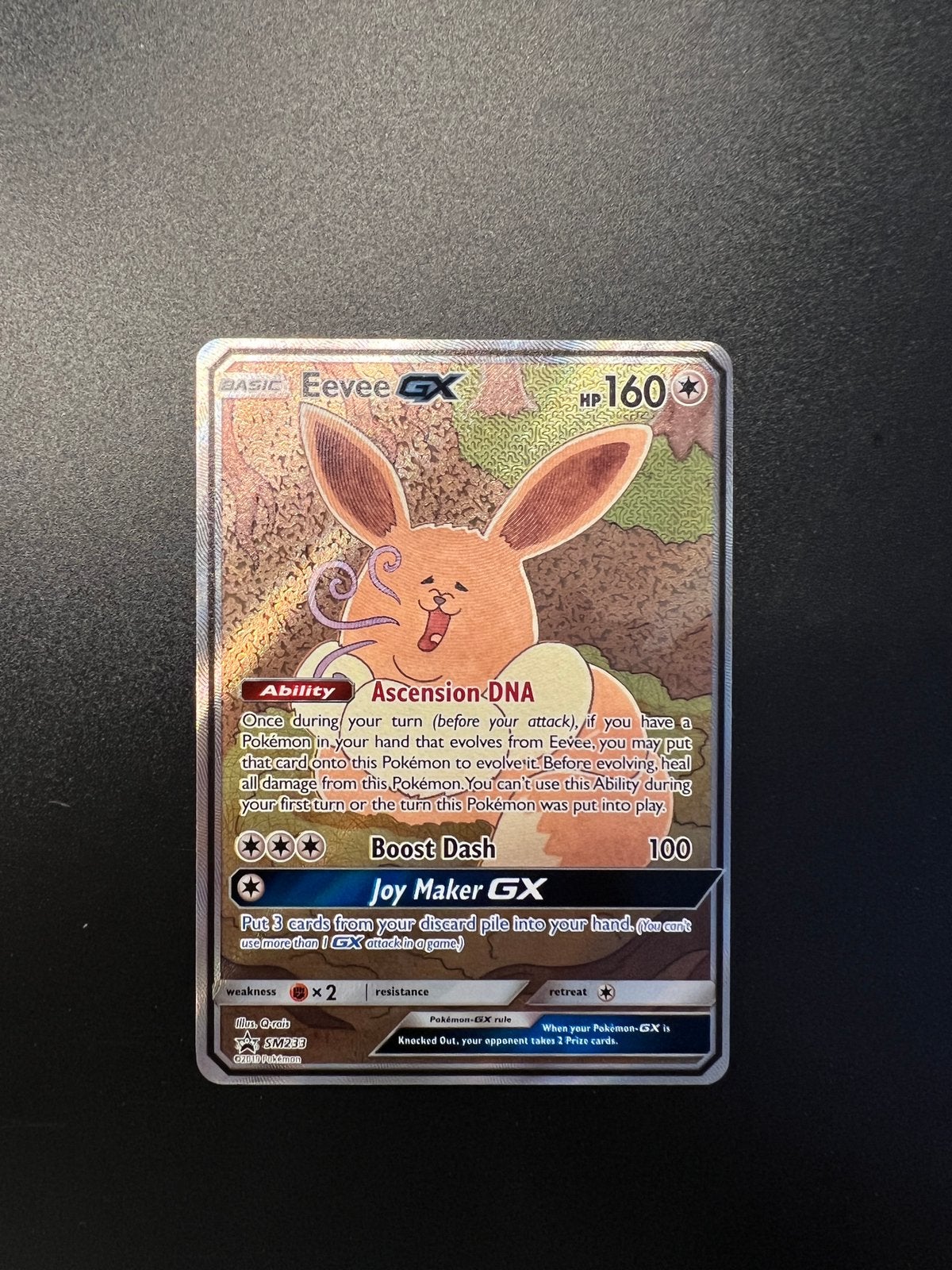 Eevee GX SM233, Ophalen of Verzenden, Zo goed als nieuw, Losse kaart