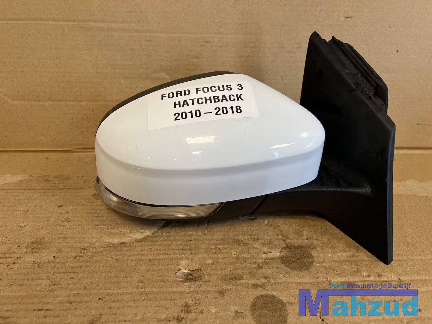FORD FOCUS 3 Wit rechts spiegel buitenspiegel 2010-2018, Auto-onderdelen, Gebruikt, Info@ford.com, Ophalen of Verzenden, Ford
