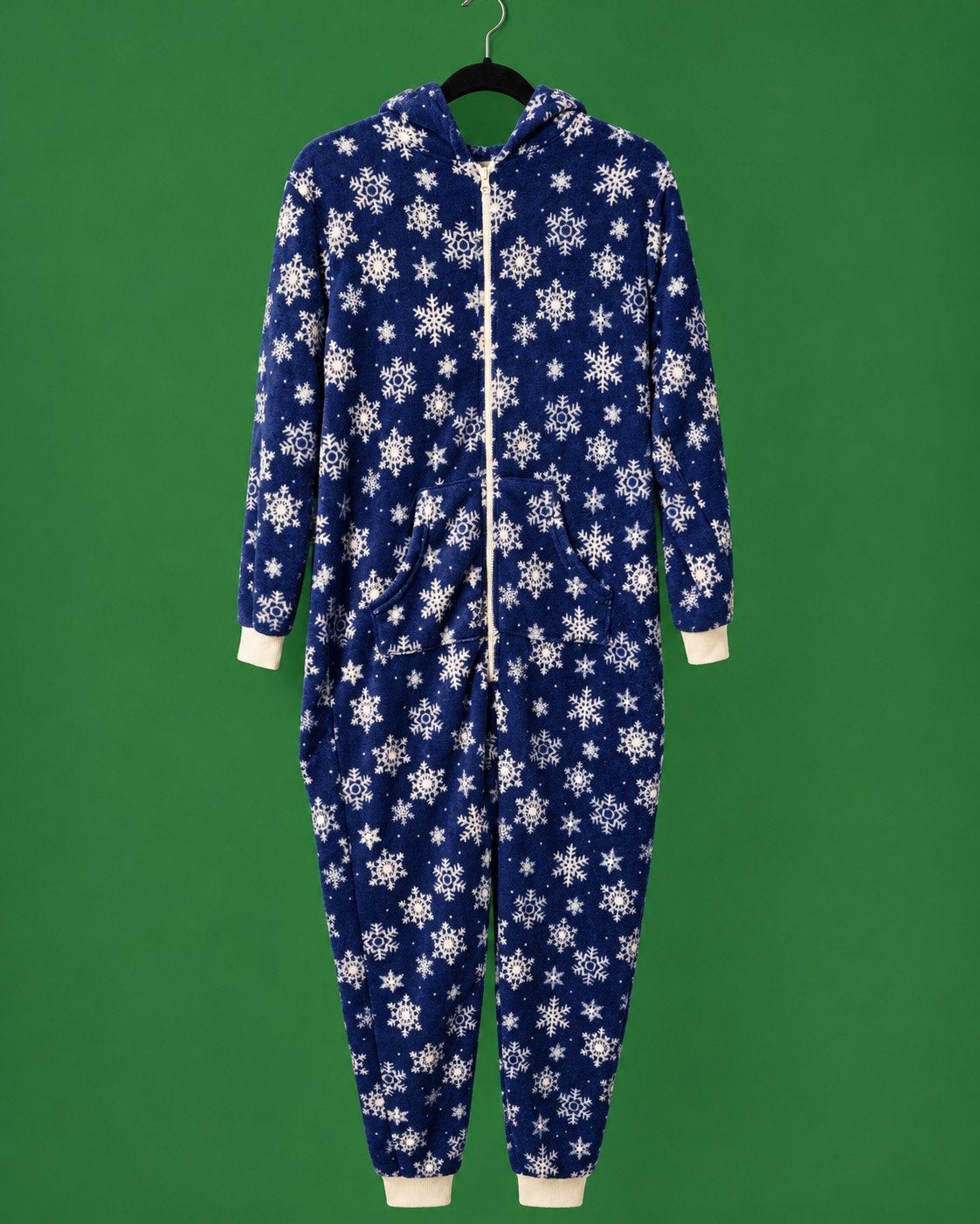 Blauwe onesie met sneeuwvlokken - Maat S, Giggle fashion, Ophalen of Verzenden, Zo goed als nieuw, Maat 36 (S)