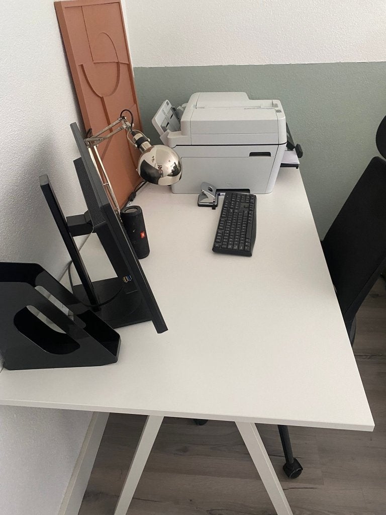 Bureau, Ophalen, 160 cm, Scandinavisch, Metaal