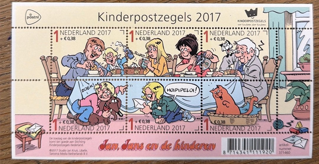 Postzegels pf. Kinderpostzegels 2017, Postzegels en Munten, Ophalen of Verzenden, Na 1940, Postfris