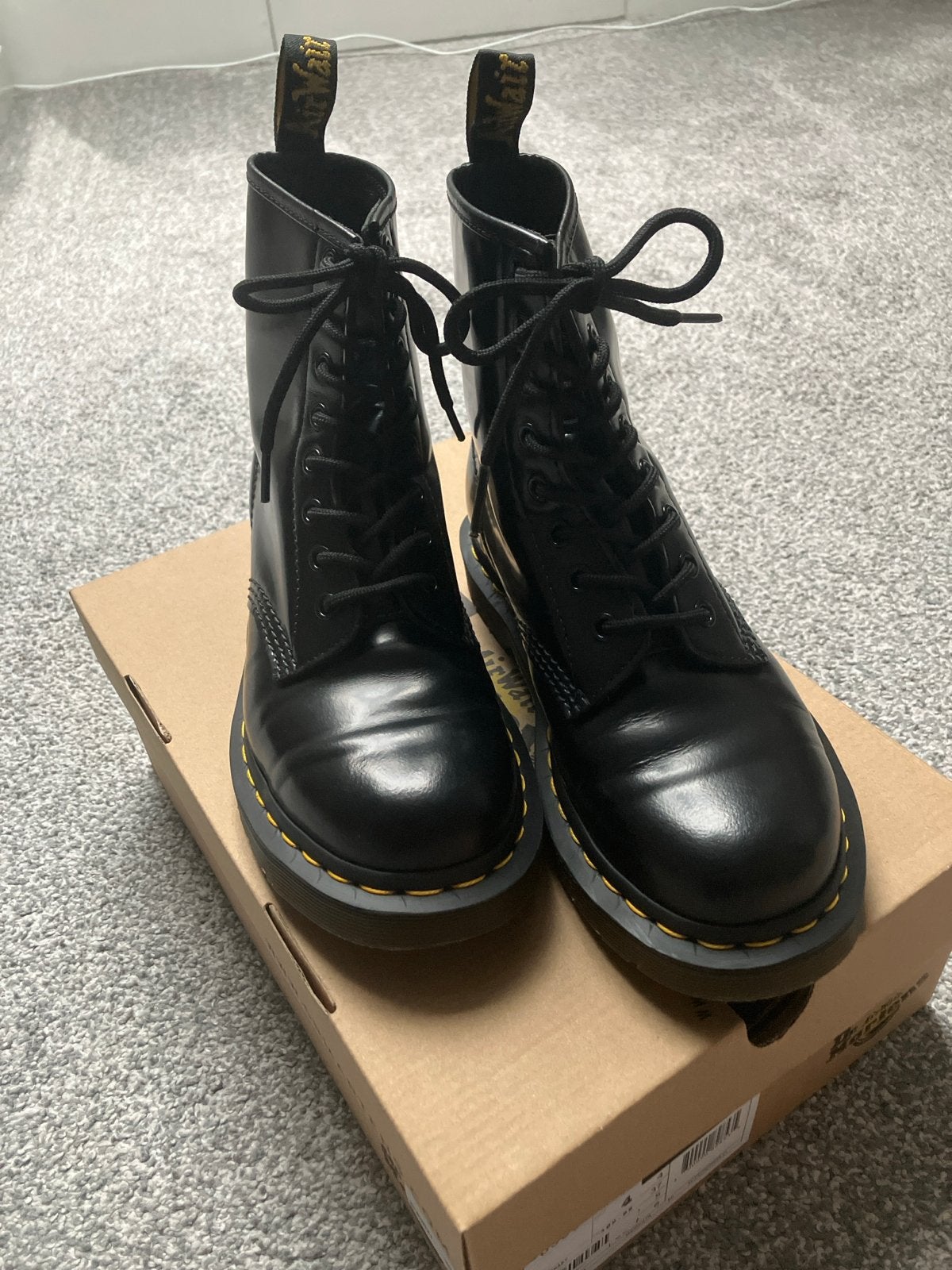 Dr. Martens 1460 Smooth Zwarte Laarzen Maat 37, Ophalen, Nieuw, Zwart, Lage of Enkellaarzen