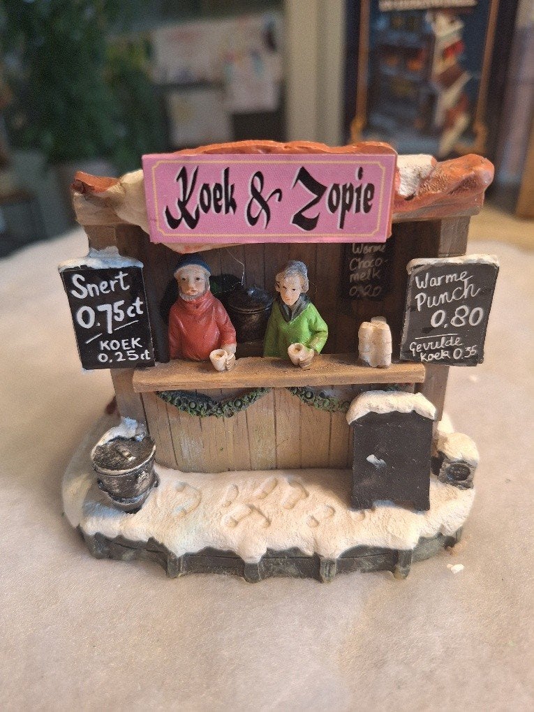 Kerstdorp Typisch Hollands Koek en zopietent, Diversen, Ophalen of Verzenden, Zo goed als nieuw