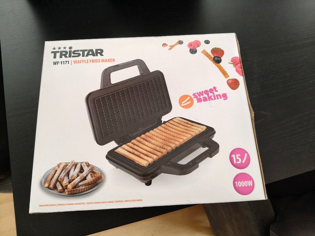 Waffle fries maker van Tristar (nieuw), Witgoed en Apparatuur, Wafelijzers, Ophalen of Verzenden, Nieuw